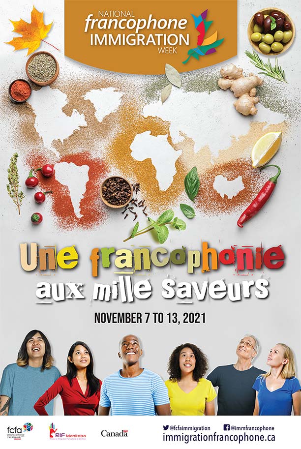 Participate at 9th issue of National Francophone Immigration Week with RIF Manitoba, Manitoba Network Immigration Francophone