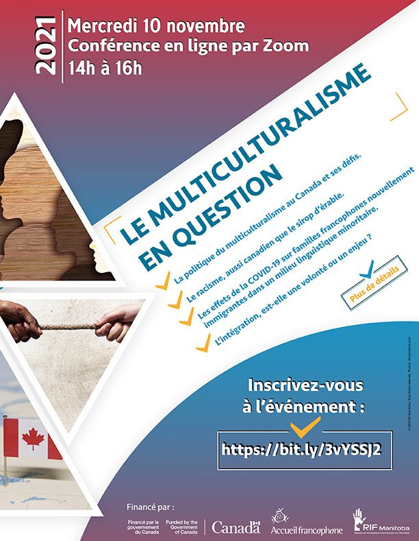 Le multiculturalisme en question lors de la Semaine nationale de l'immigration francopohone avec le RIF Manitoba, Réseau en Immigration Francophone du Manitoba