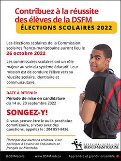 CSFM élections 2022 Affiche 1 (18 x 24)