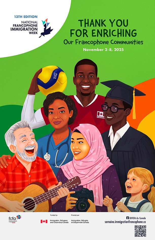 Participe to the 13th edition of National Francophone Immigration Week with the RIF Manitoba, Réseau en Immigration Francophone du Manitoba
